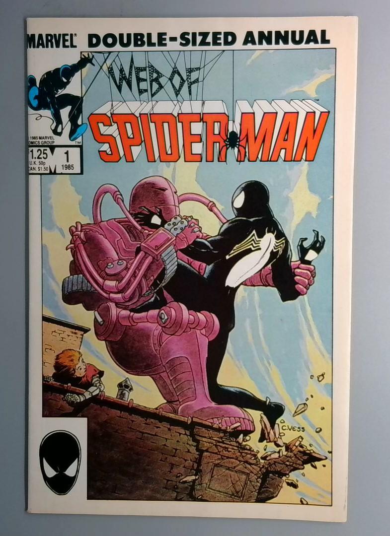 Web of Spider-Man Annual #1 VF/NM Marvel 1985