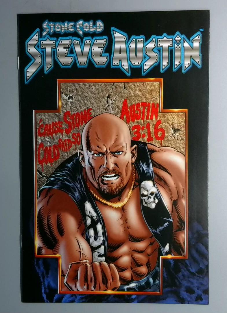 Stone Cold Steve Austin #1 DF Alternate Cover COA Chaos Comics 1999