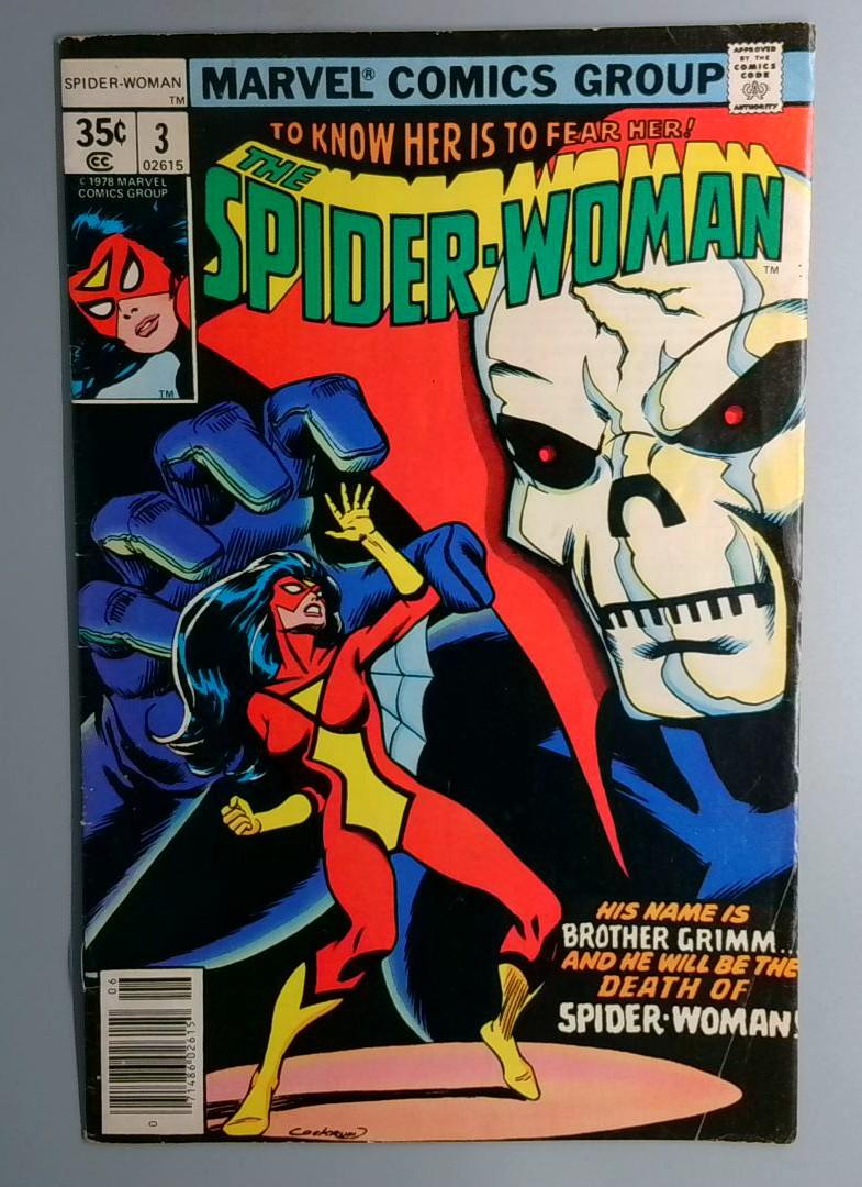 Spider-Woman #3 1st Appearance of Brothers Grimm Marvel 1978