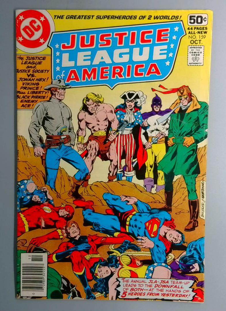 Justice League of America #159 Jsa Crossover. Jonah Hex DC 1978