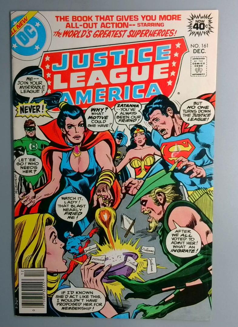 Justice League of America #161 Zatanna Debuts New Costume DC 1978