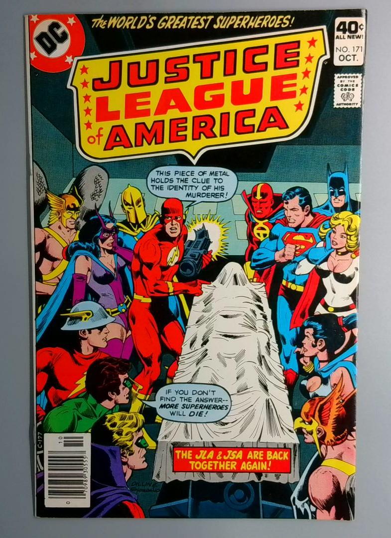 Justice League of America #171 Death of Mr. Terrific DC 1979