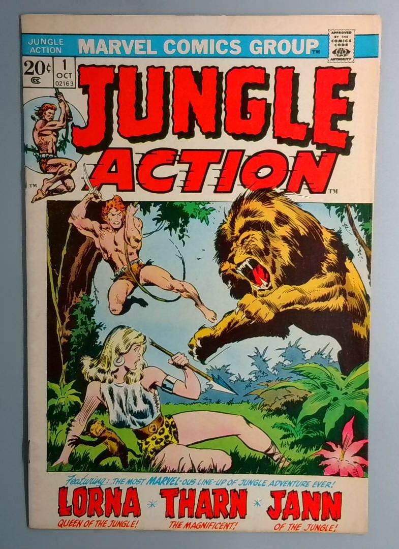 Jungle Action #1 FN Marvel 1972