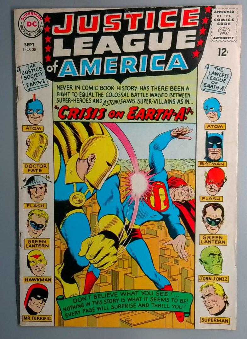 Justice League of America #38 VG DC 1965