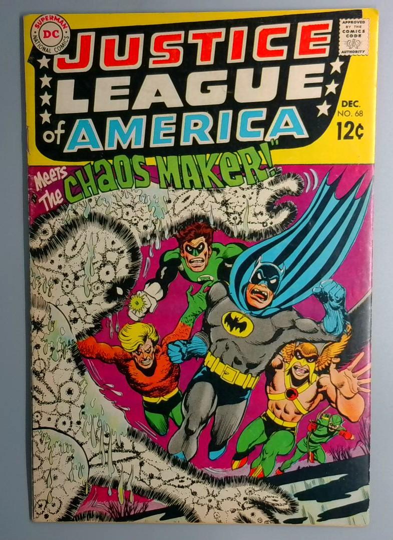 Justice League of America #68 VG DC 1968