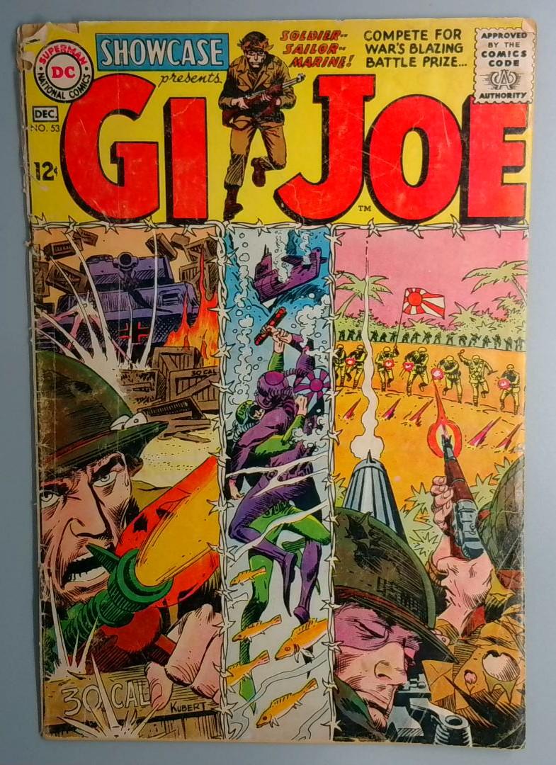 Showcase #53 G.i. Joe DC 1964