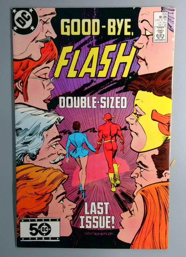Flash #350 Double-Sized Last Issue DC 1985