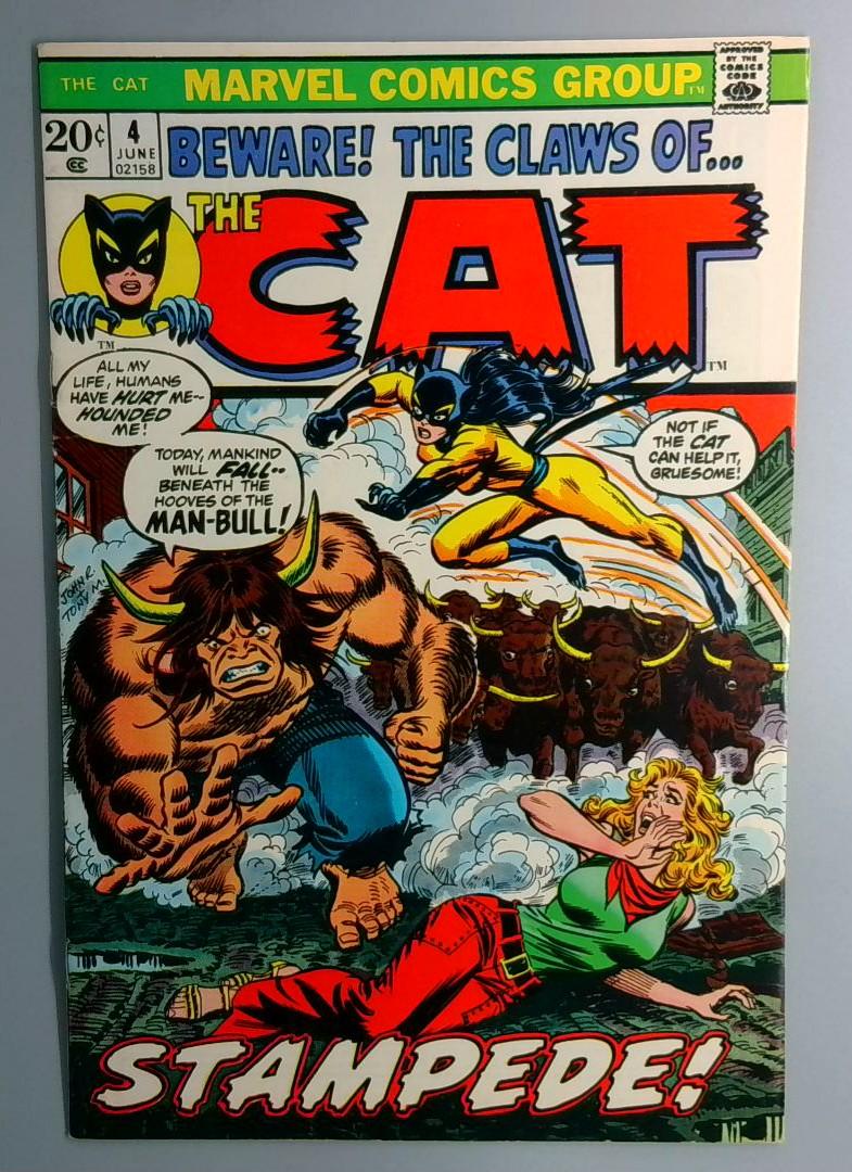 The Cat #4 Marvel Comics Group June 1973
