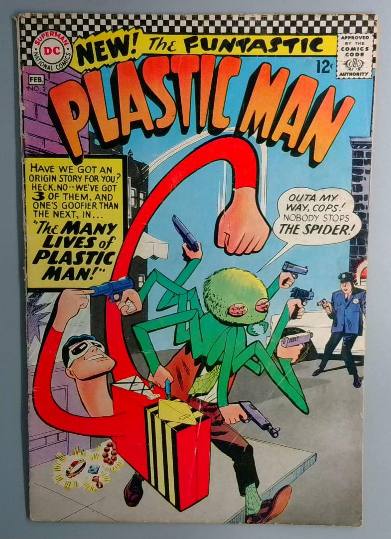 Plastic Man #2 VG DC 1967
