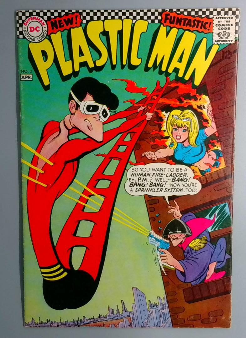 Plastic Man #3 FN- DC 1967