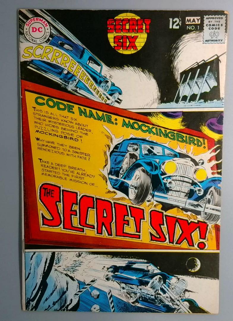 Secret Six #1 VG+ 1st Secret Six DC 1968