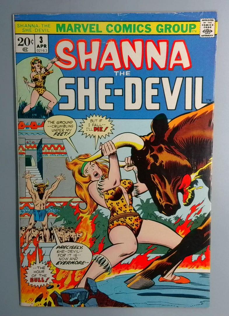 Shanna the She-Devil #3 Marvel Comics 1973