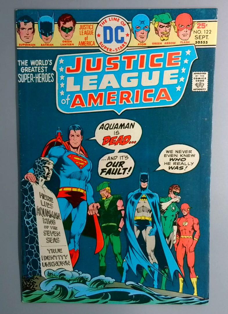 Justice League of America #122 FN- Doctor Light DC 1975