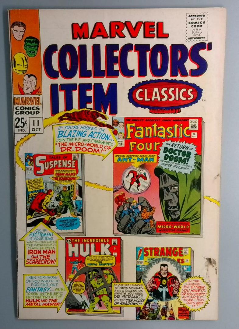 Marvel Collectors' Item Classics #11 VG/FN Marvel 1966