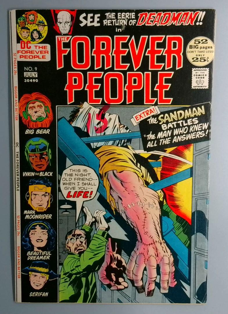 Forever People #9 FN+ DC 1972