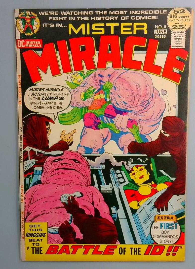 Mister Miracle #8 1st Appearance of Gilotina DC 1972