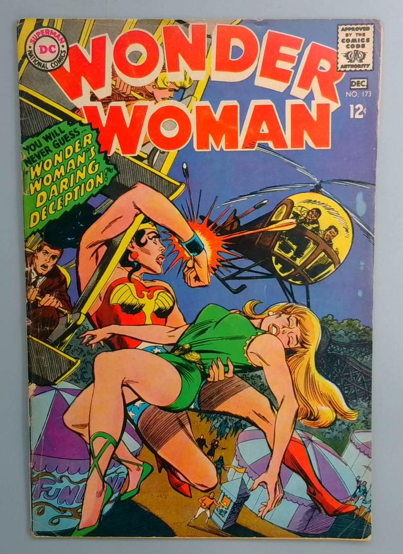 Wonder Woman #173 Top Staple Detached DC 1967