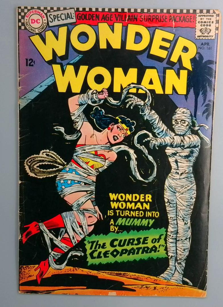 Wonder Woman #161 Top Staple Detached DC 1966