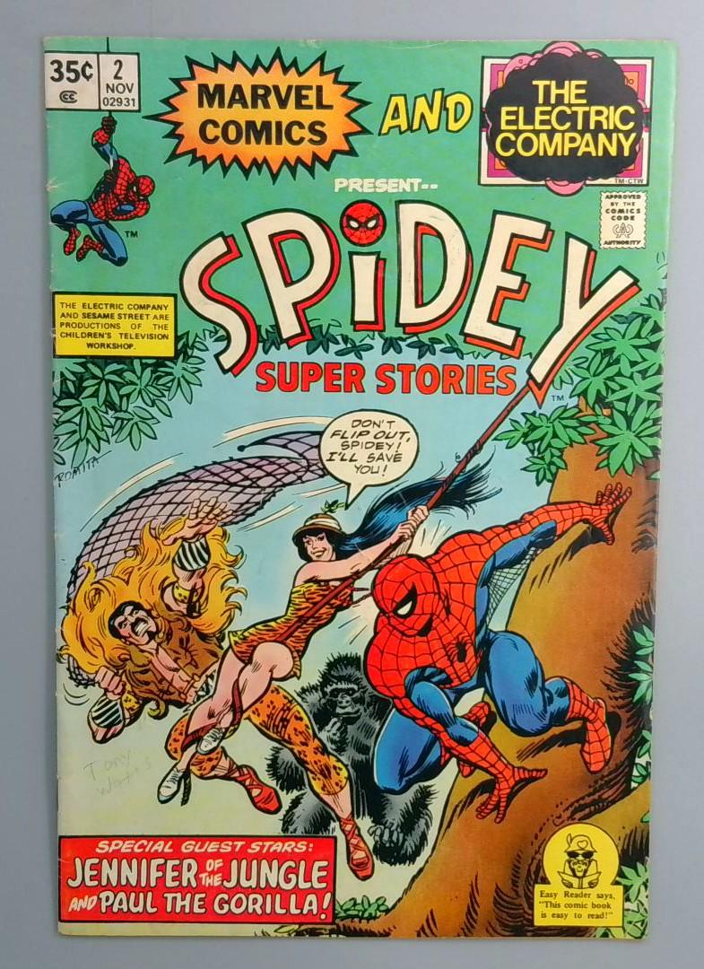 Spidey Super Stories #2 VG- Marvel 1974