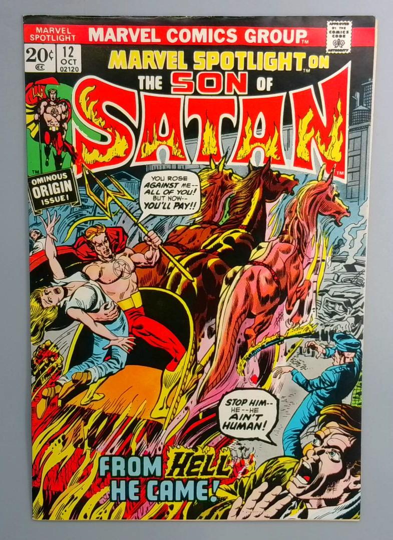 Marvel Spotlight #12 FN- 1st Son of Satan Marvel 1973