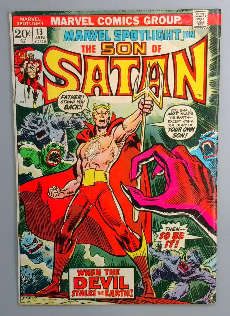 Marvel Spotlight #13 1st Appearance of Victoria Wingate Hellstrom Marvel 1974