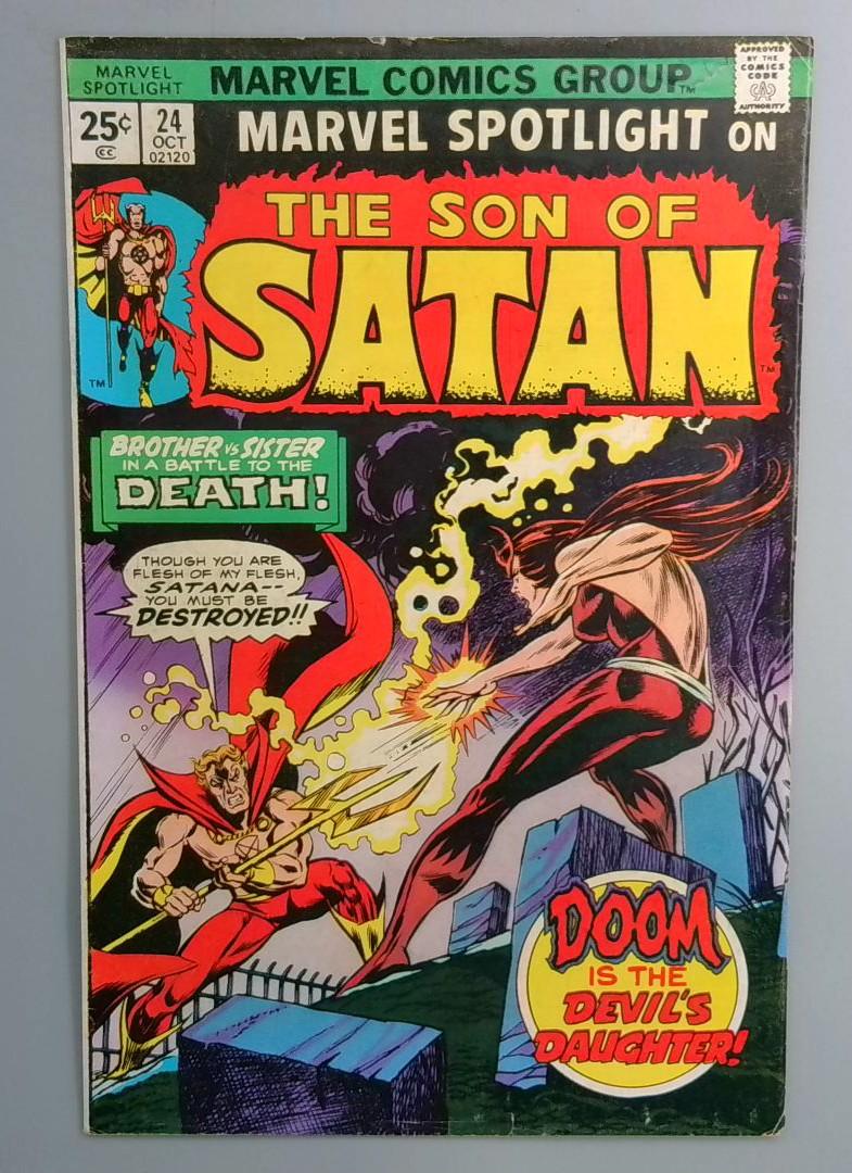Marvel Spotlight #24 1st Appearance of Kthara Marvel 1975