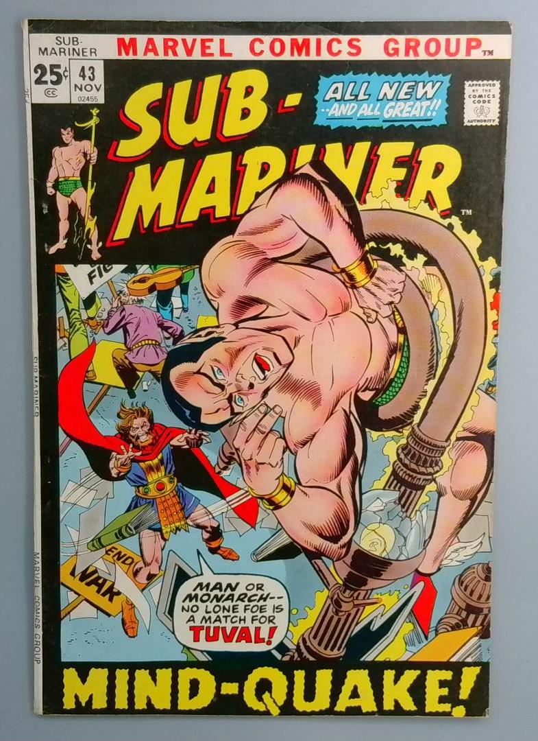Sub-Mariner #43 FN+ Marvel 1971