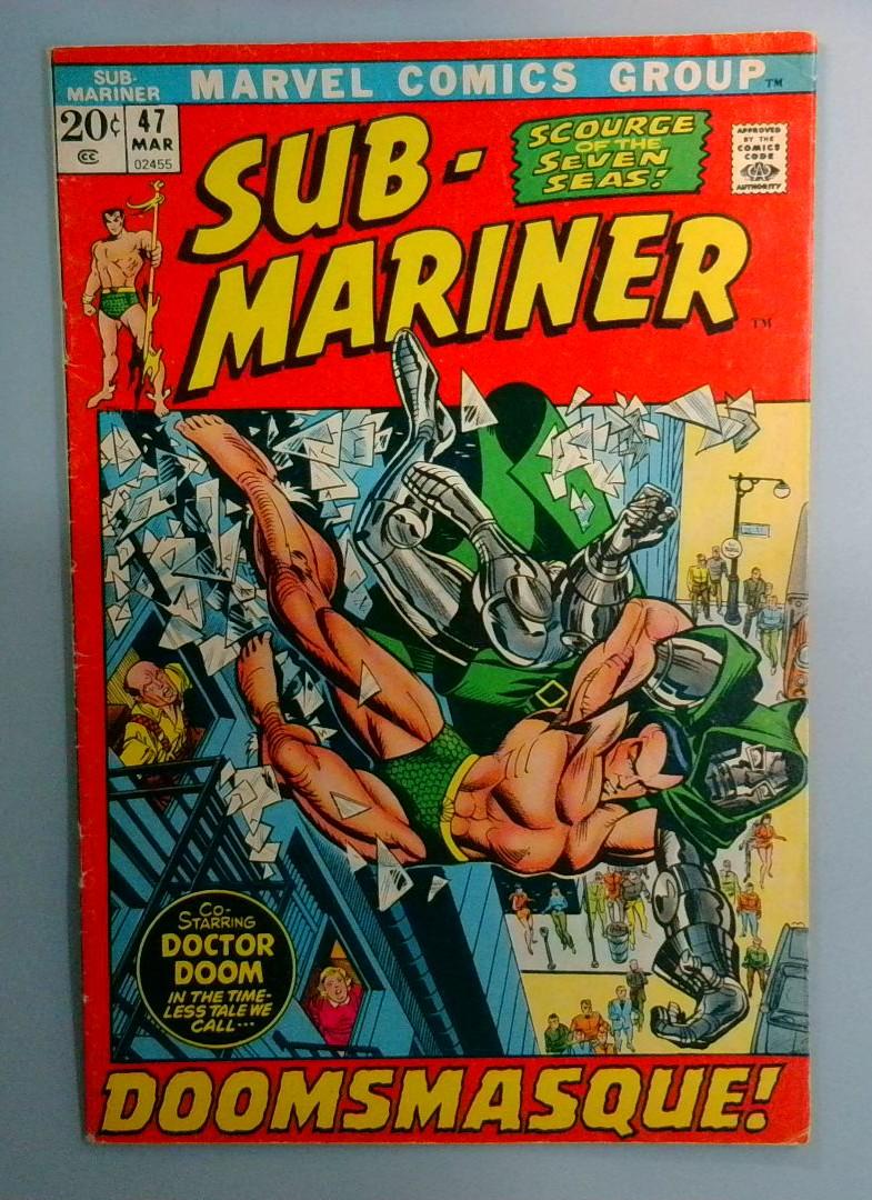 Sub-Mariner #47 VG Doctor Doom Appearance Marvel 1972