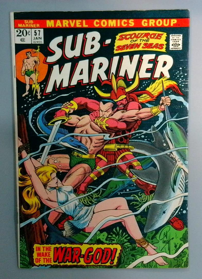 Sub-Mariner #57 1st Silver Age Appearance of Venus Marvel 1973