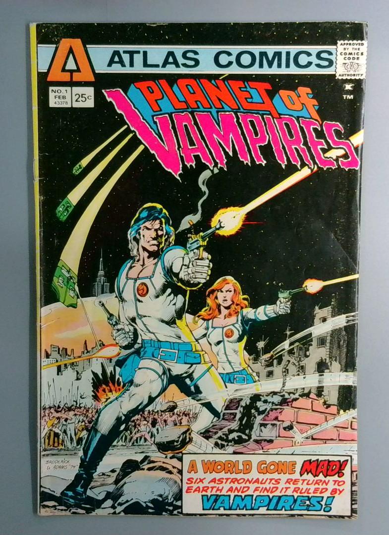 Planet of Vampires #1 Atlas Comics February 1975