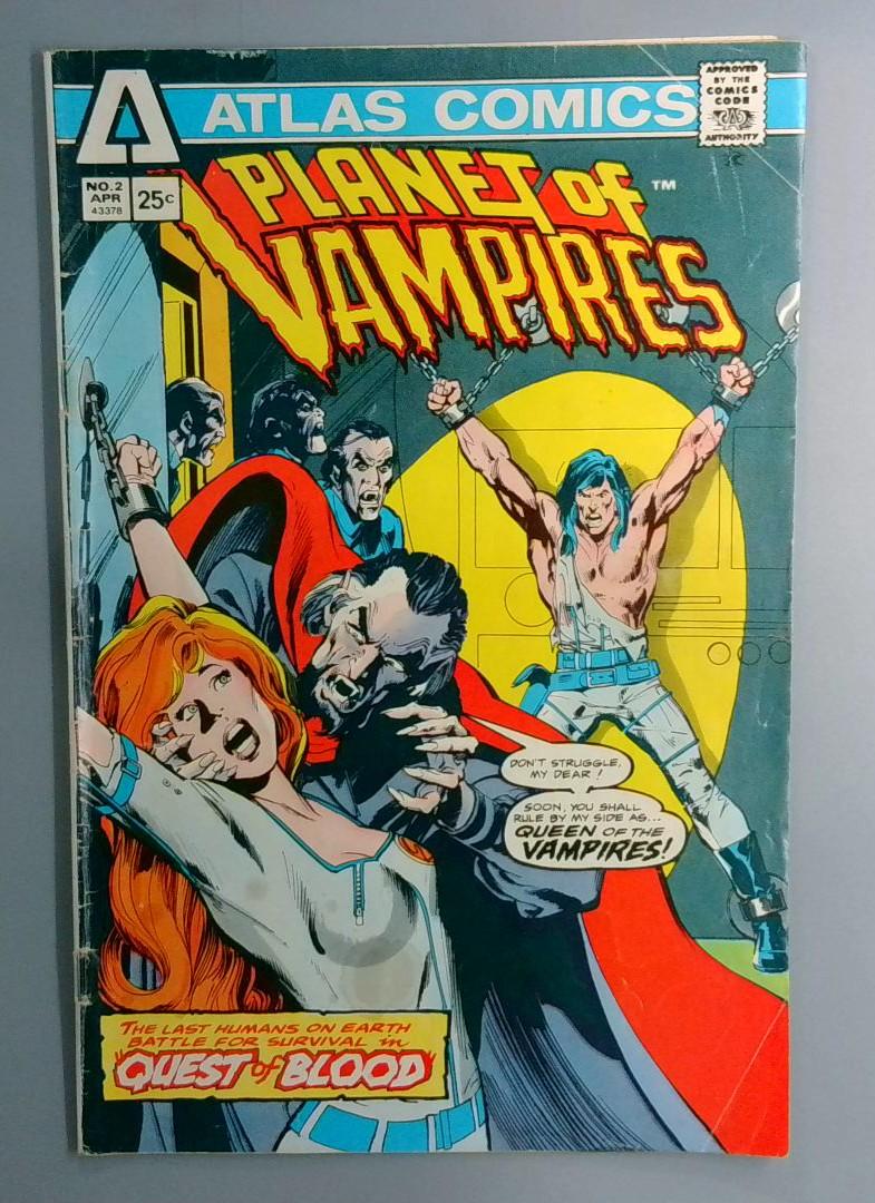 Planet of Vampires #2 Atlas Comics 1975