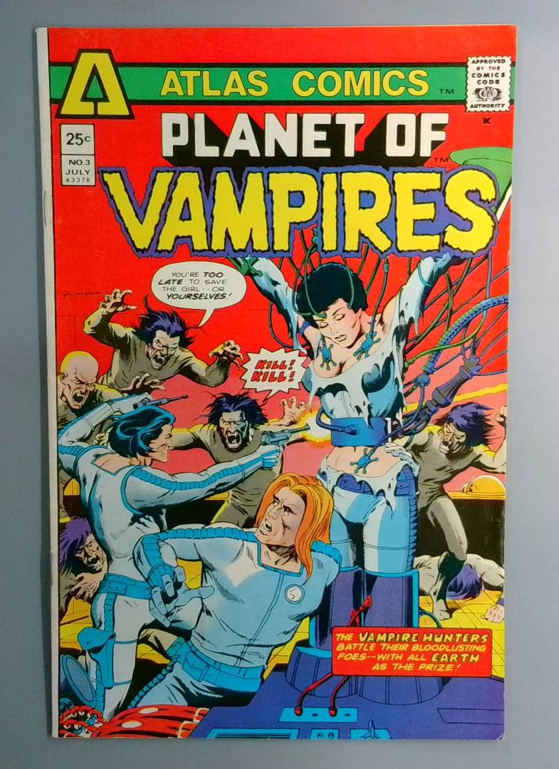 Planet of Vampires #3 Atlas Comics July 1971