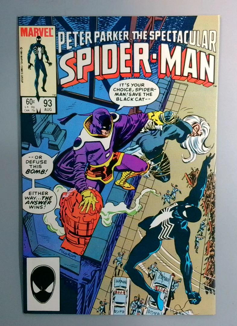 Spectacular Spider-Man #93 VF Kingpin & the Answer Marvel 1984