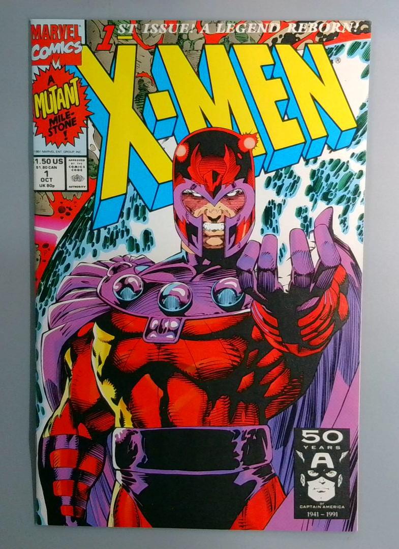 X-Men #1 NM- Magneto Cover Direct Edition Marvel 1991