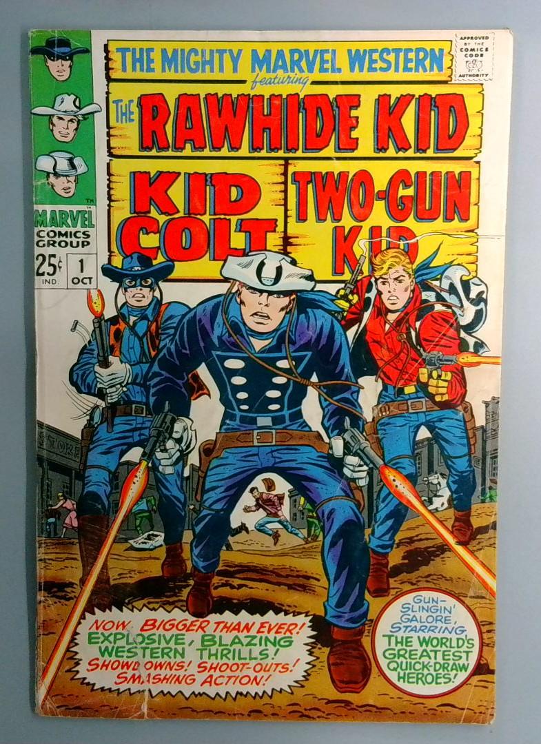Mighty Marvel Western #1 VG- Marvel October 1968
