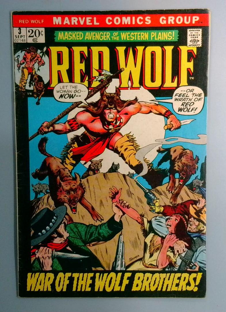 Red Wolf #3 Marvel 1972