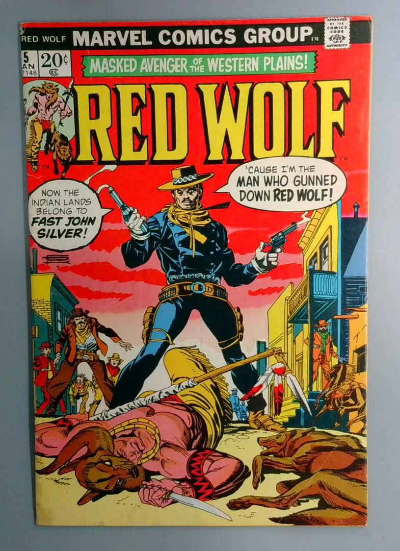 Red Wolf #5 Marvel 1973
