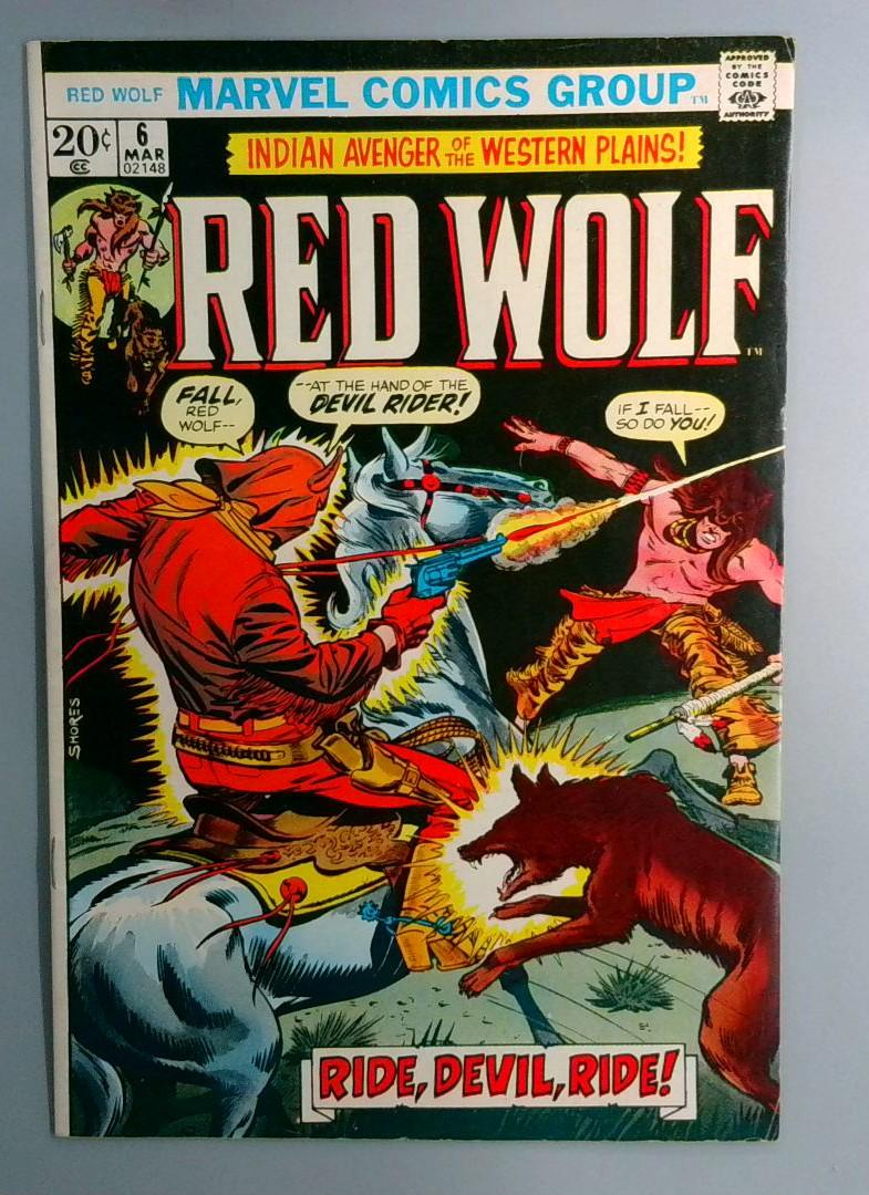 Red Wolf #6 Marvel 1972