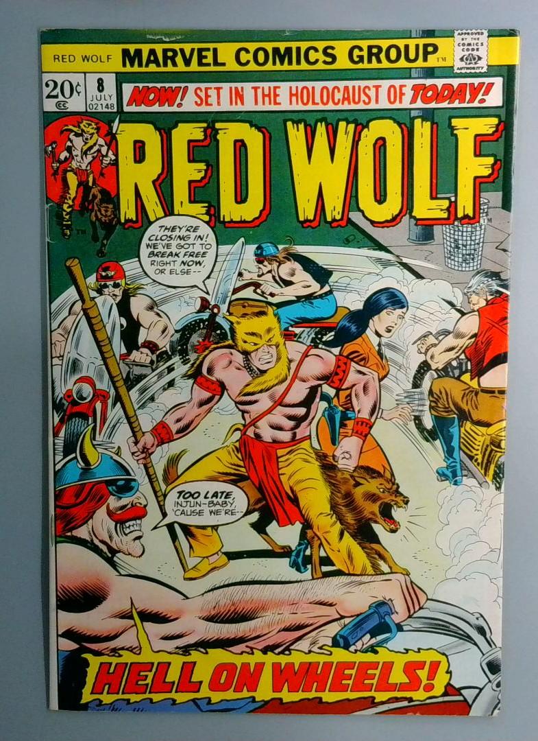 Red Wolf #8 Marvel Comics 1972