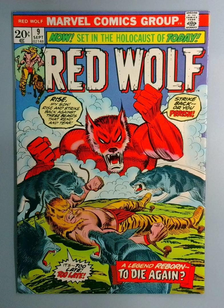 Red Wolf #9 FN+ Marvel Comics 1973