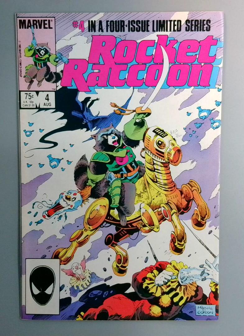 Rocket Raccoon #4 VF Marvel August 1985