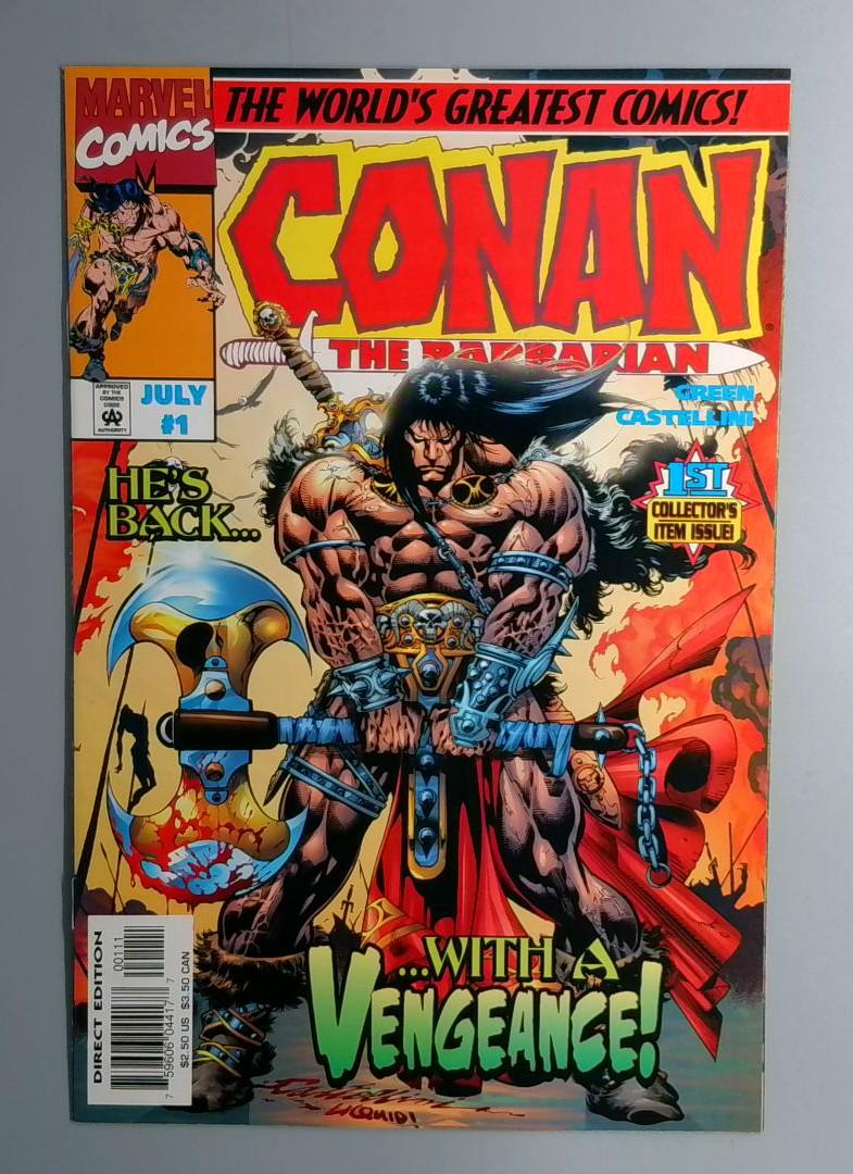 Conan the Barbarian #1 VF/NM Mini-Series for the Barbarian Bruiser Marvel 1997