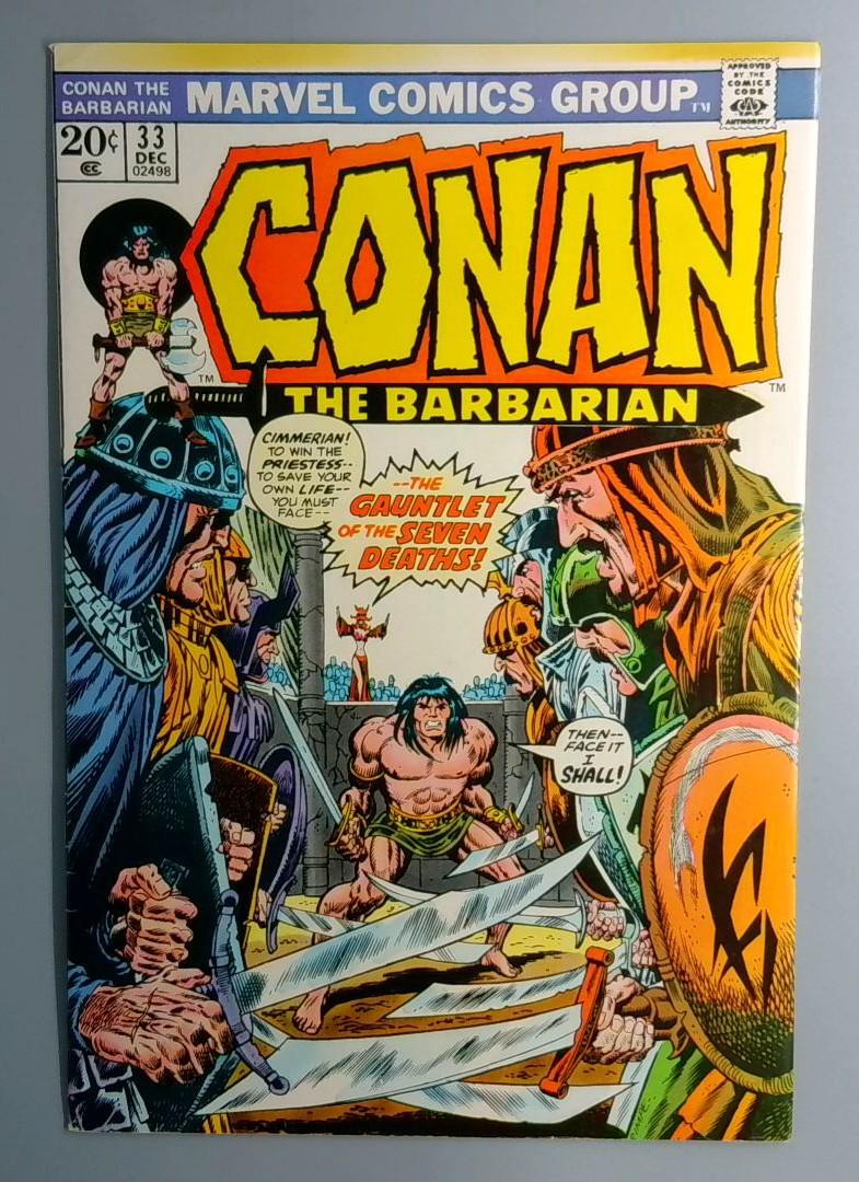 Conan the Barbarian #33 3rd Appearance of Red Sonja Marvel 1973