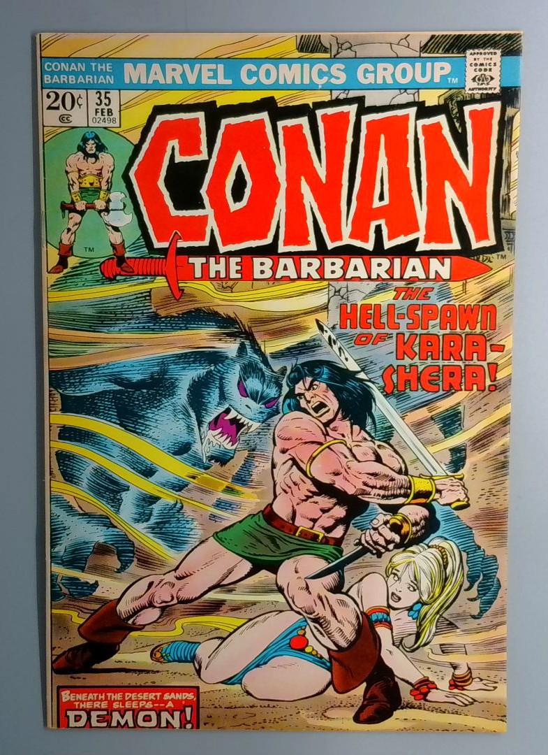 Conan the Barbarian #35 VF Marvel 1974