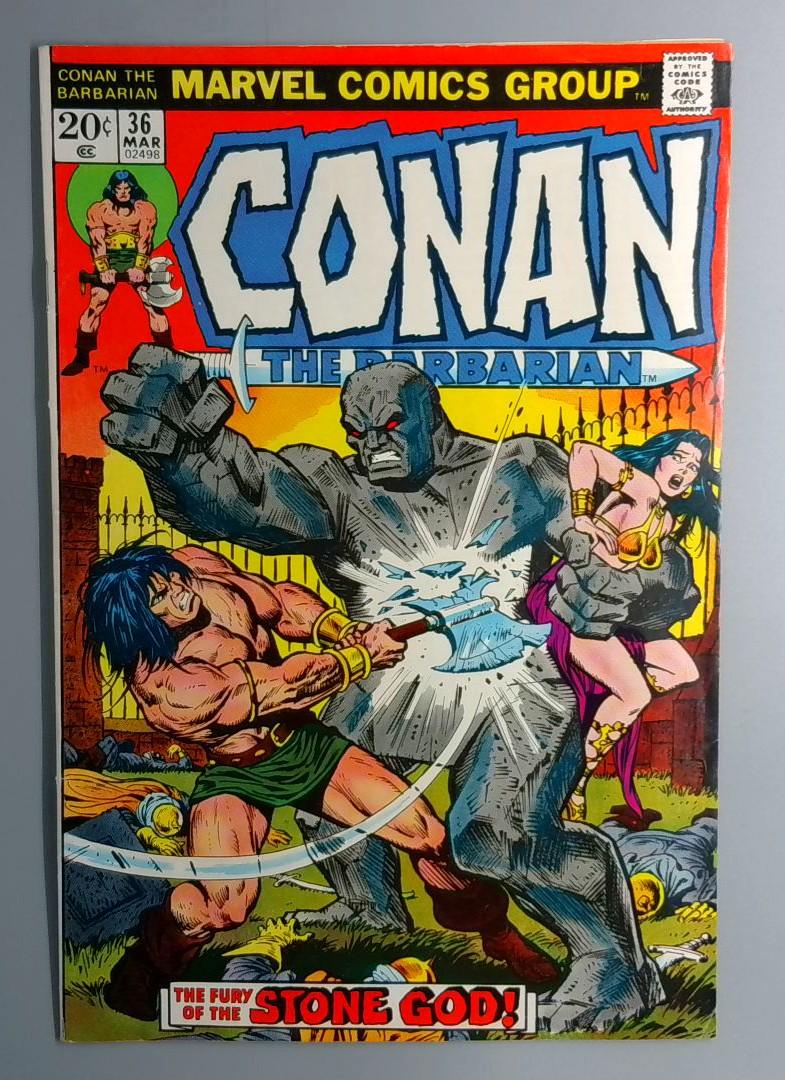 Conan the Barbarian #36 VF- Marvel