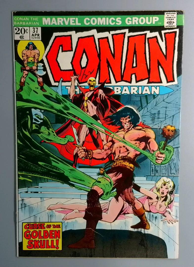 Conan the Barbarian #37 No MVS Marvel 1973