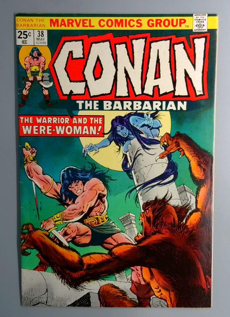 Conan the Barbarian #38 FN+ Marvel 1974