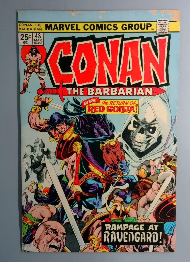 Conan the Barbarian #48 MARK JEWELERS VARIANT Marvel 1975