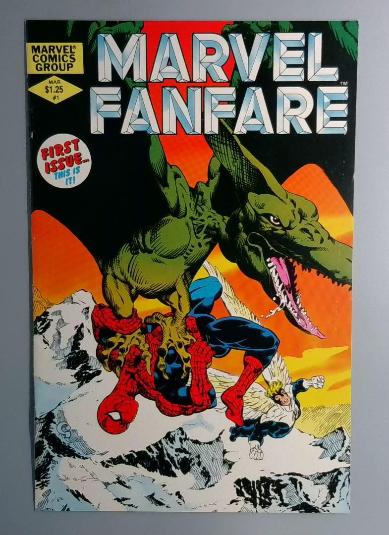 Marvel Fanfare #1 VF+ First Paul Smith Work Marvel 1982