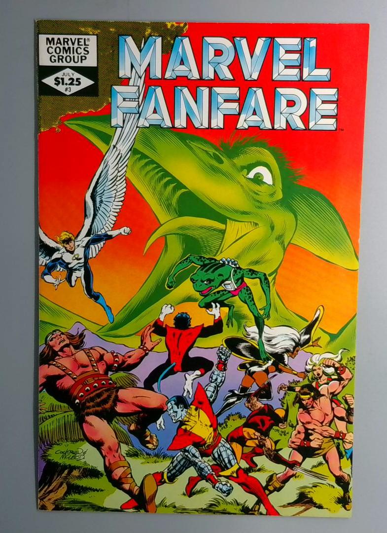 Marvel Fanfare #3 X-Men, Wolverine Marvel 1982